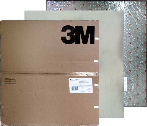 3M CS195+膨脹型複合式防火板外箱包裝及產品實照